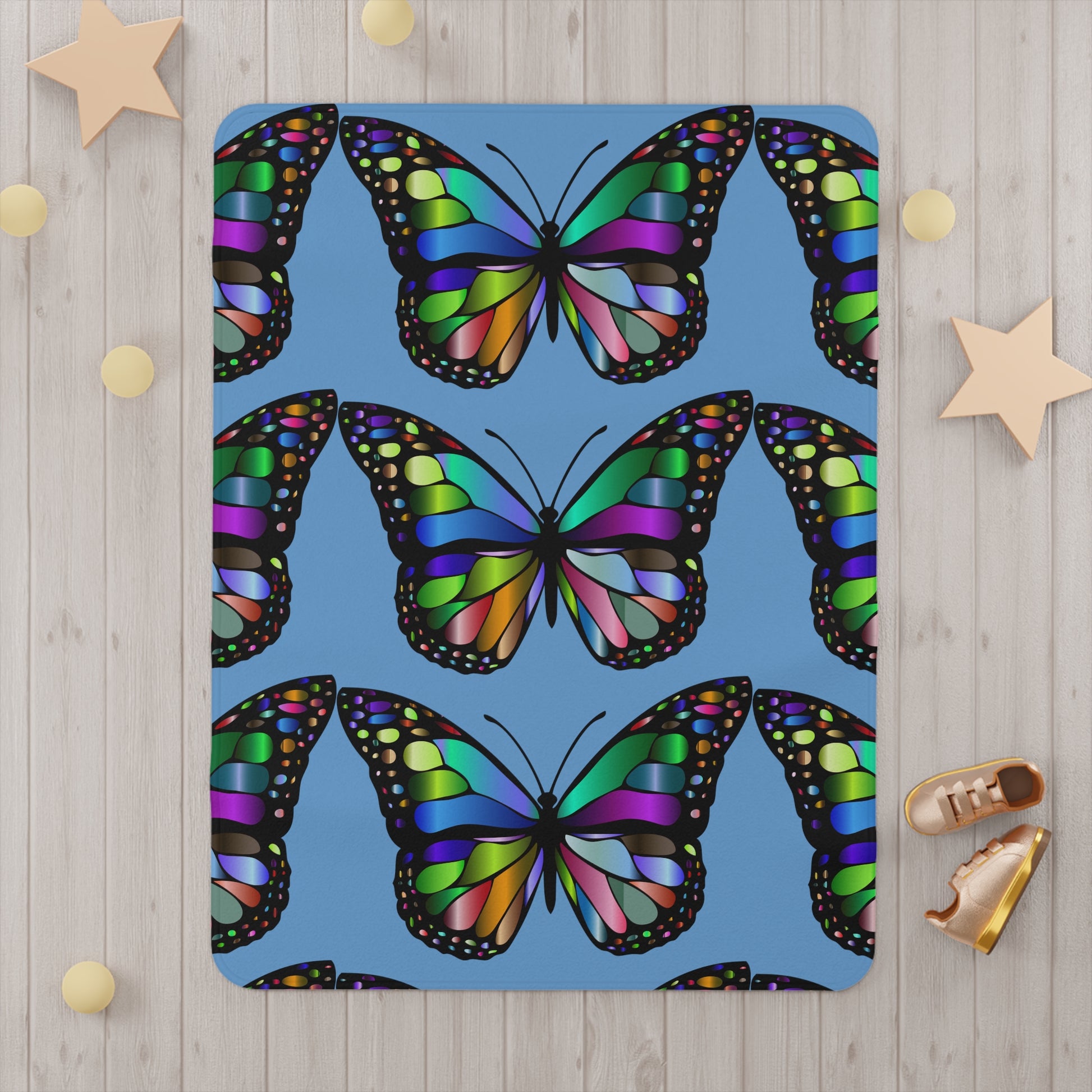 Butterfly     Toddler Blanket (8543741116735)