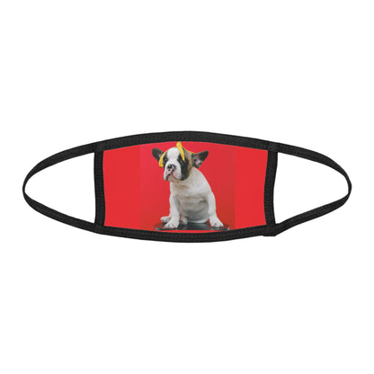 Puppy and banana      Kid's Face Mask (8541958603071)