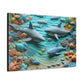 Canvas Gallery Wraps Ocean Clay Art Wall Decor (9726600708415)