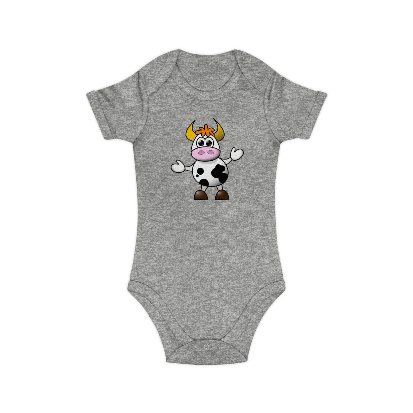 Combed Cotton Baby Bodysuit (9213357261119)