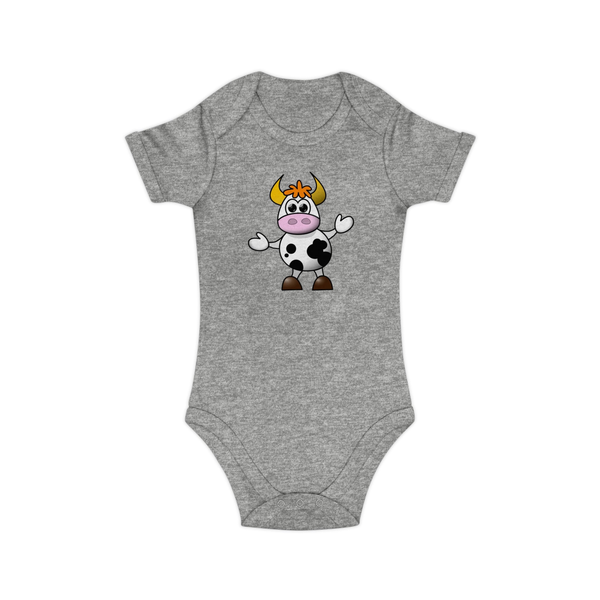 Combed Cotton Baby Bodysuit (9213357261119)