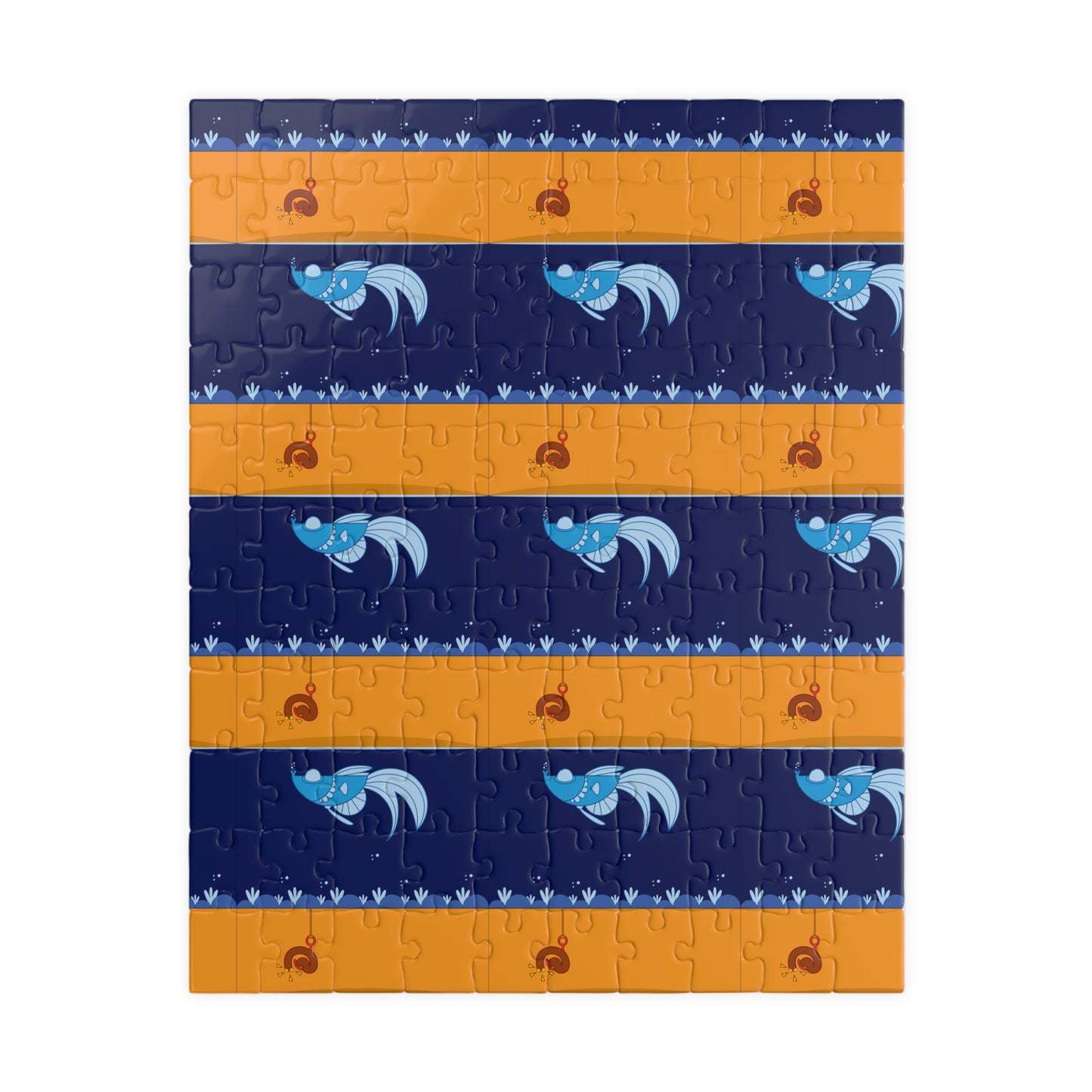 Worm on a hook     Puzzle (110, 252, 500, 1014-piece) (8542039081279)