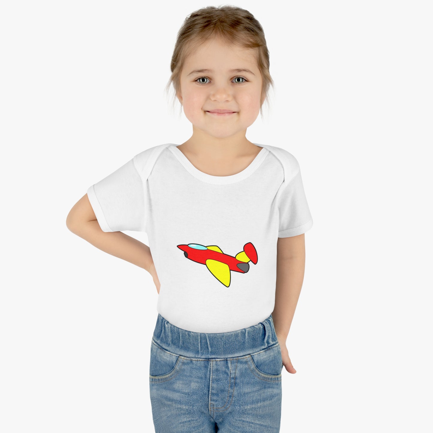 Infant Baby Rib Bodysuit (9213356245311)