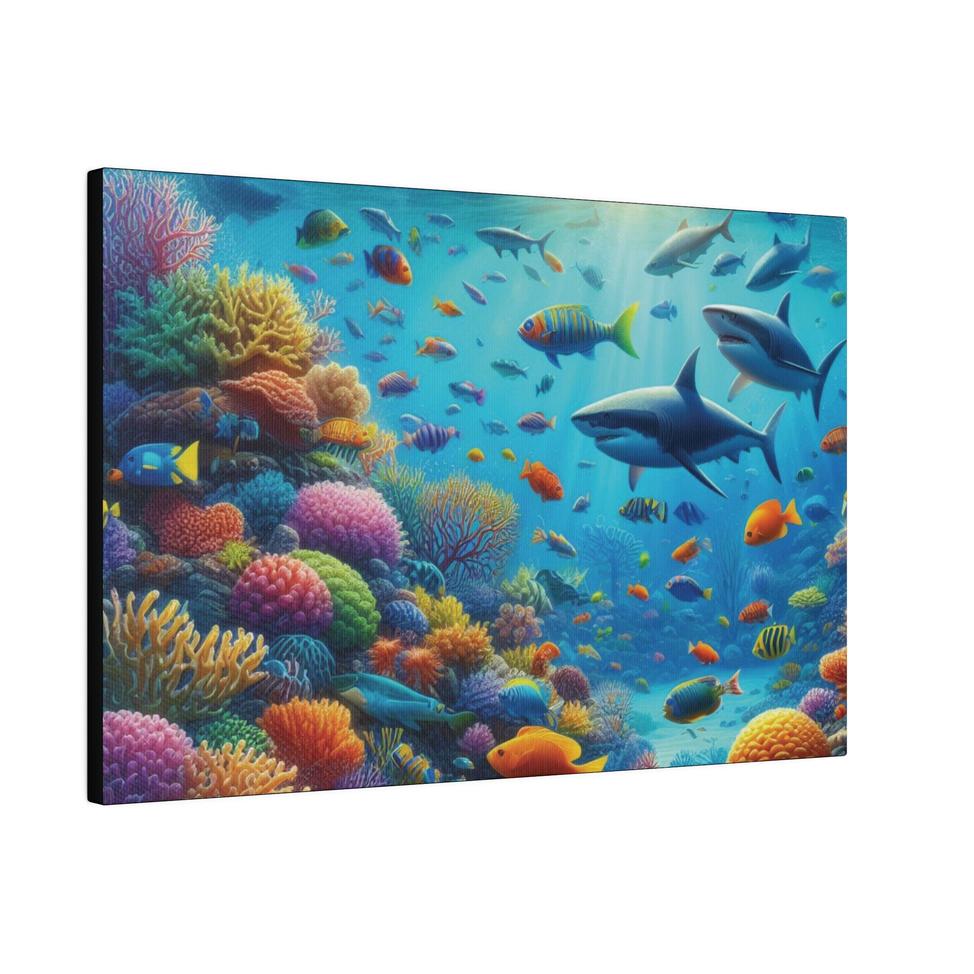 Canvas Wall Art Ocean View Matte (9726628167999)