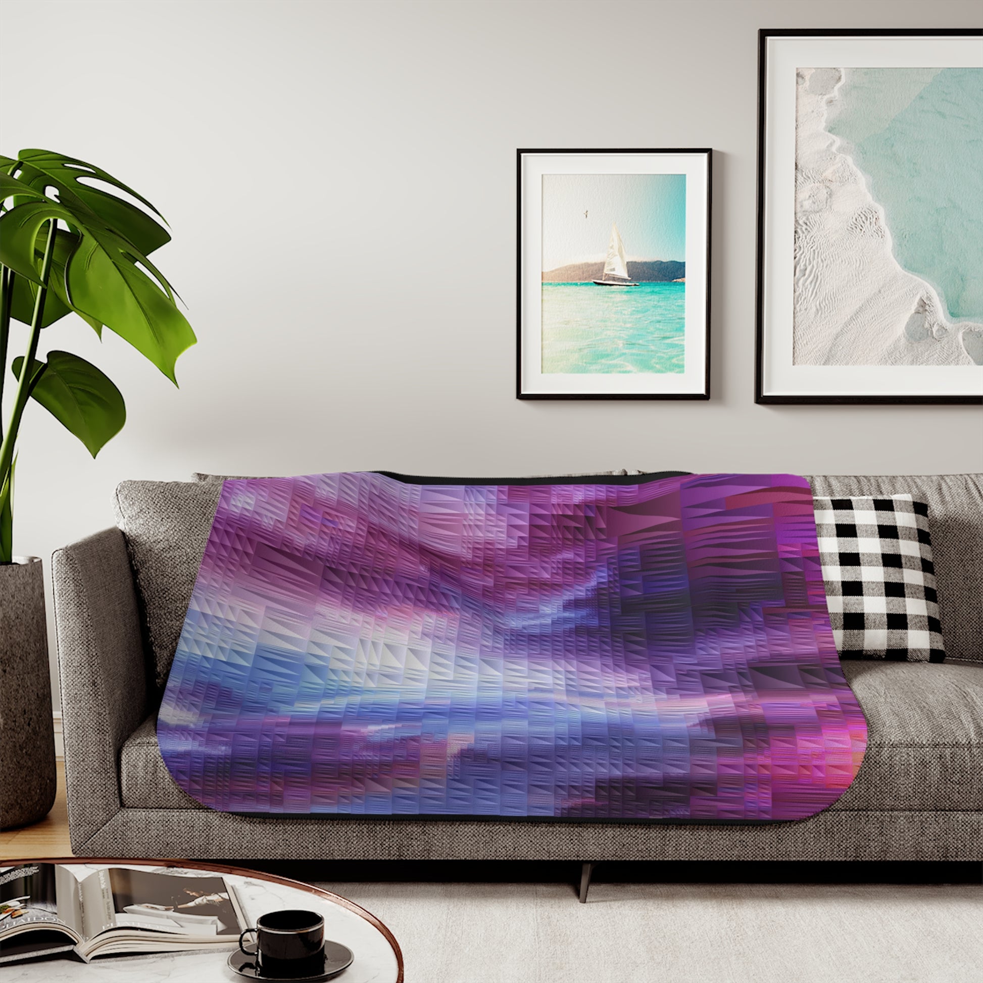 Sherpa Blanket, Two Colors (8542011785535)