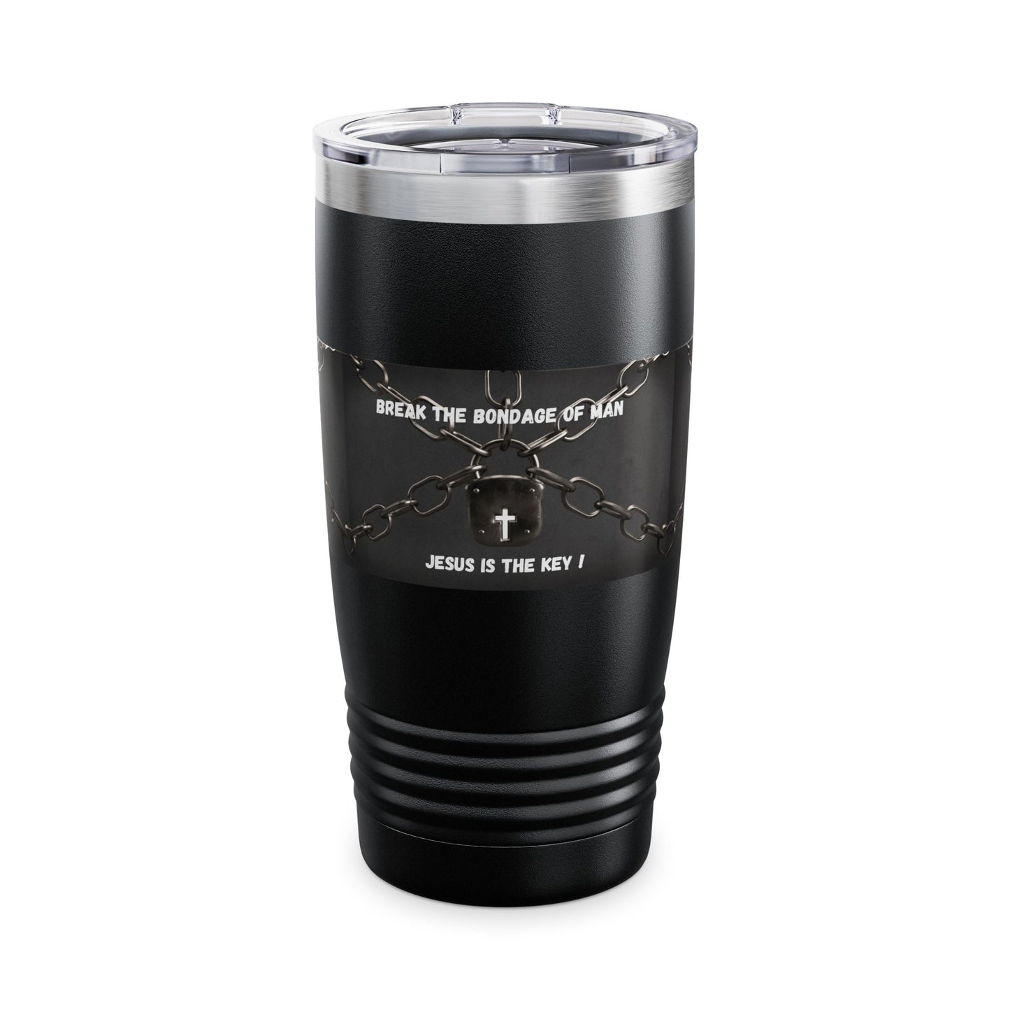 Bondage of man  Ringneck Tumbler, 20oz (9645657686335)