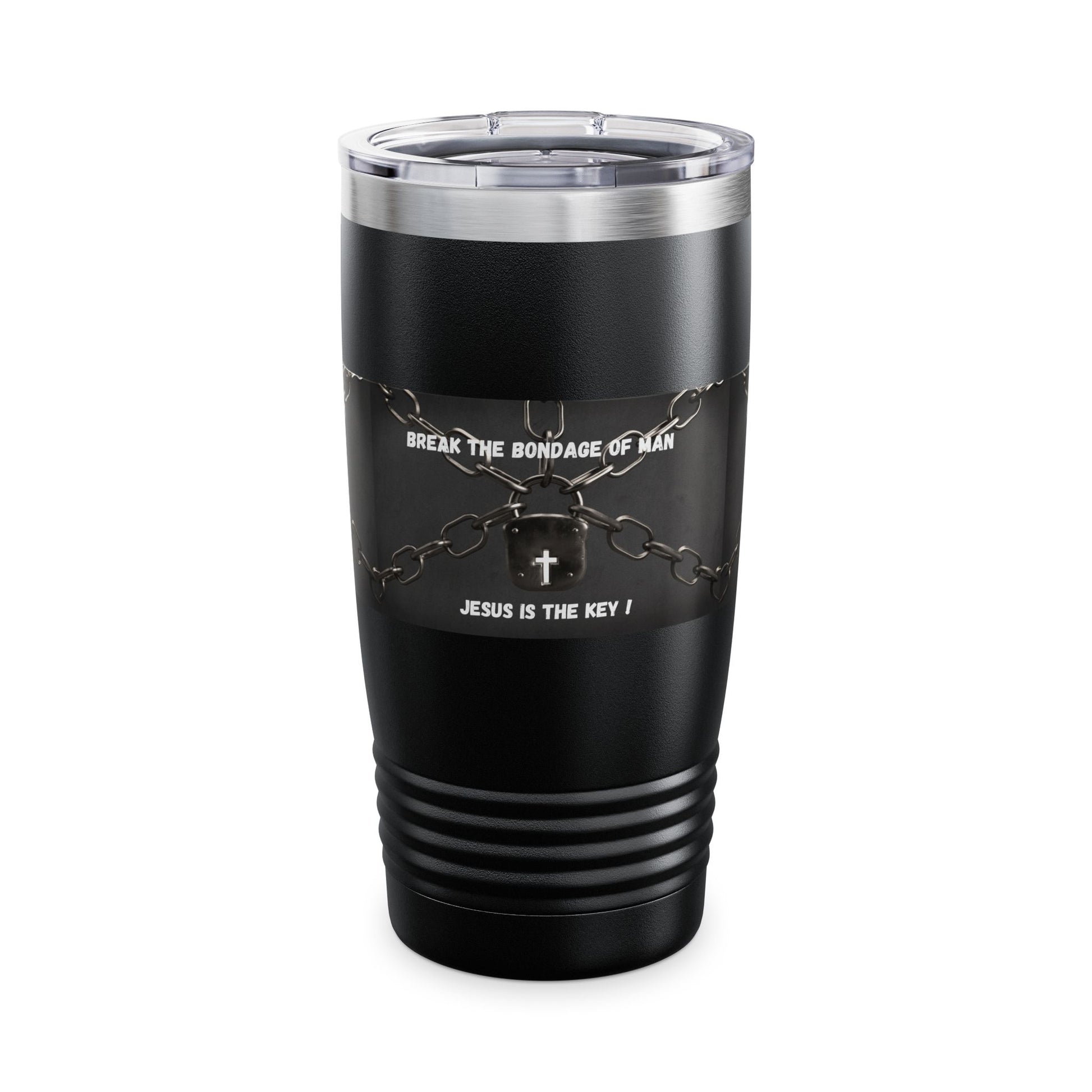 Bondage of man  Ringneck Tumbler, 20oz (9645657686335)