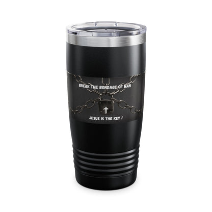 Bondage of man  Ringneck Tumbler, 20oz (9645657686335)