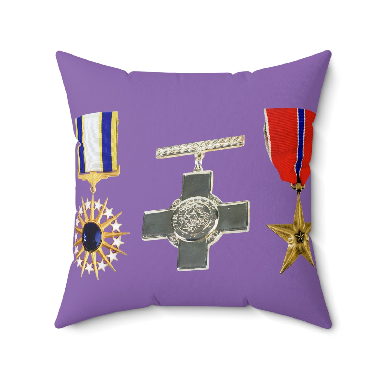 Metals           Spun Polyester Square Pillow (8504123654463)