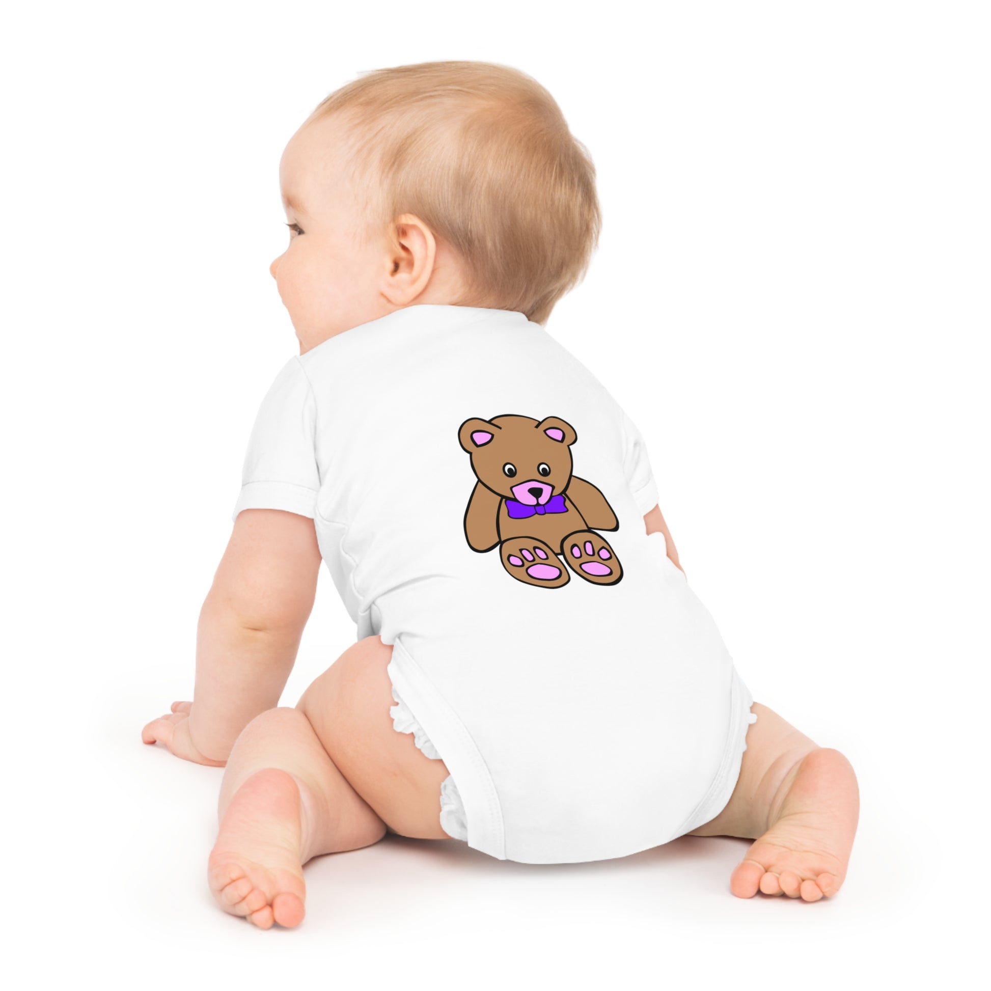 Baby Short Sleeve Bodysuit (9213356474687)