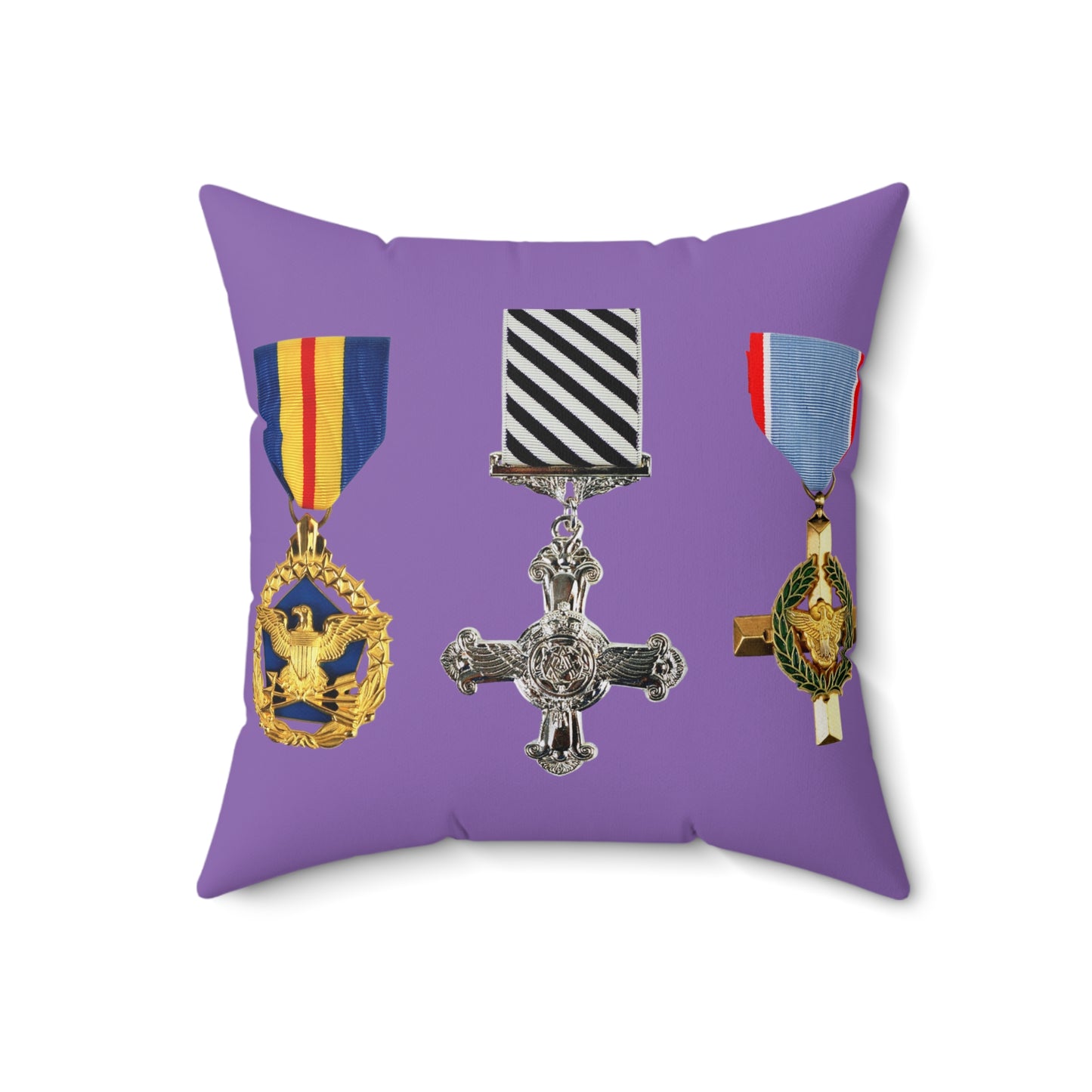 Metals           Spun Polyester Square Pillow (8504123654463)