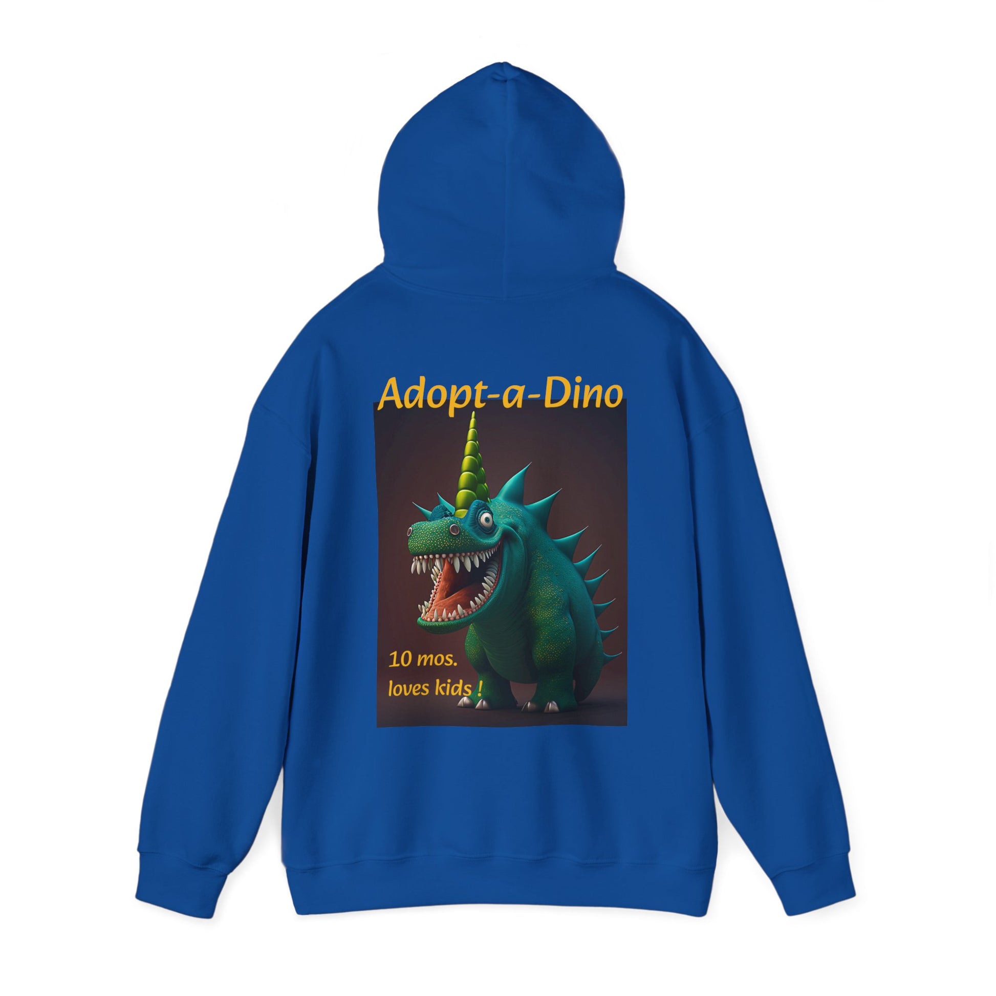 Adopt a Dino                                 Aqeaus    Unisex Heavy Blend™ Hooded Sweatshirt (9225251455295)