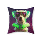 Spun Polyester Square Pillow (8927785943359)