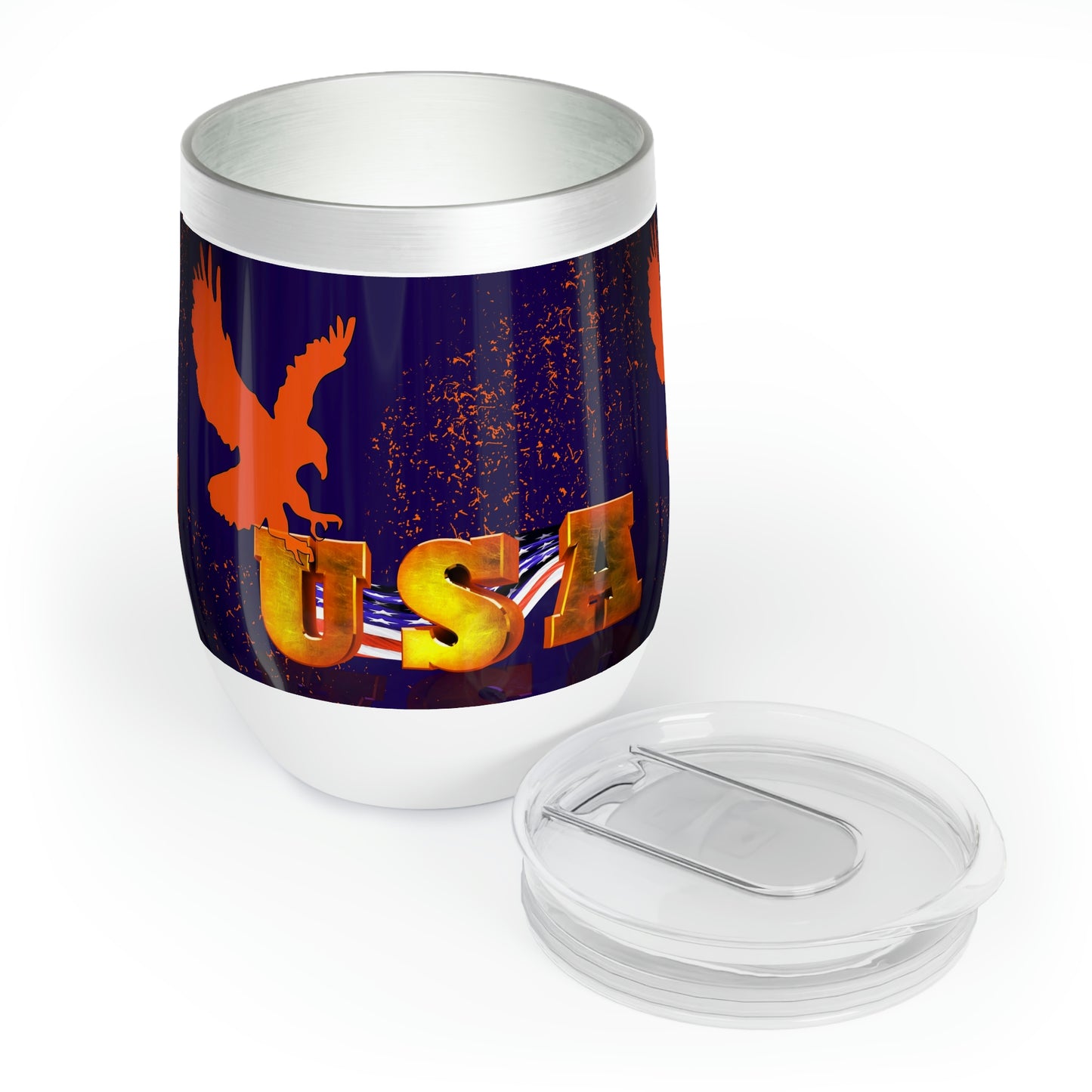 Red eagle    Chill Wine Tumbler (8215713317183)