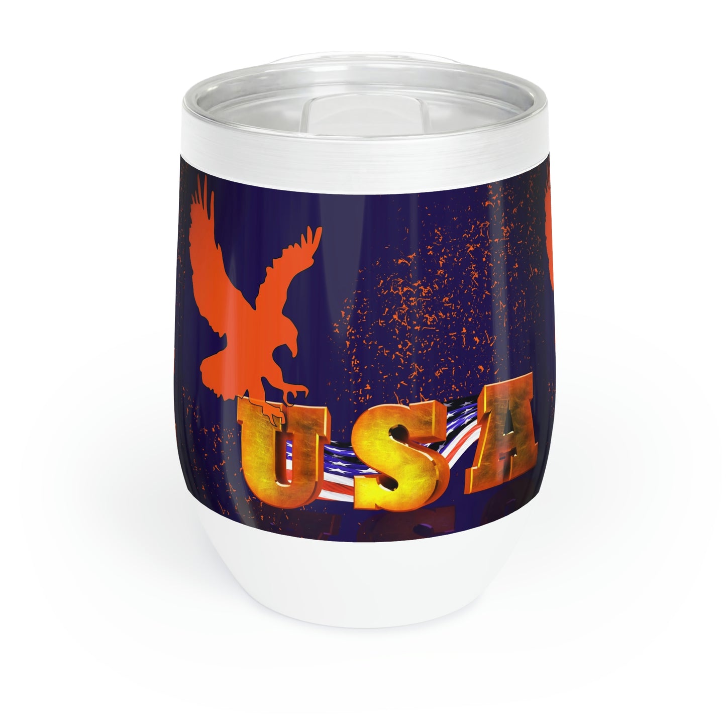 Red eagle    Chill Wine Tumbler (8215713317183)