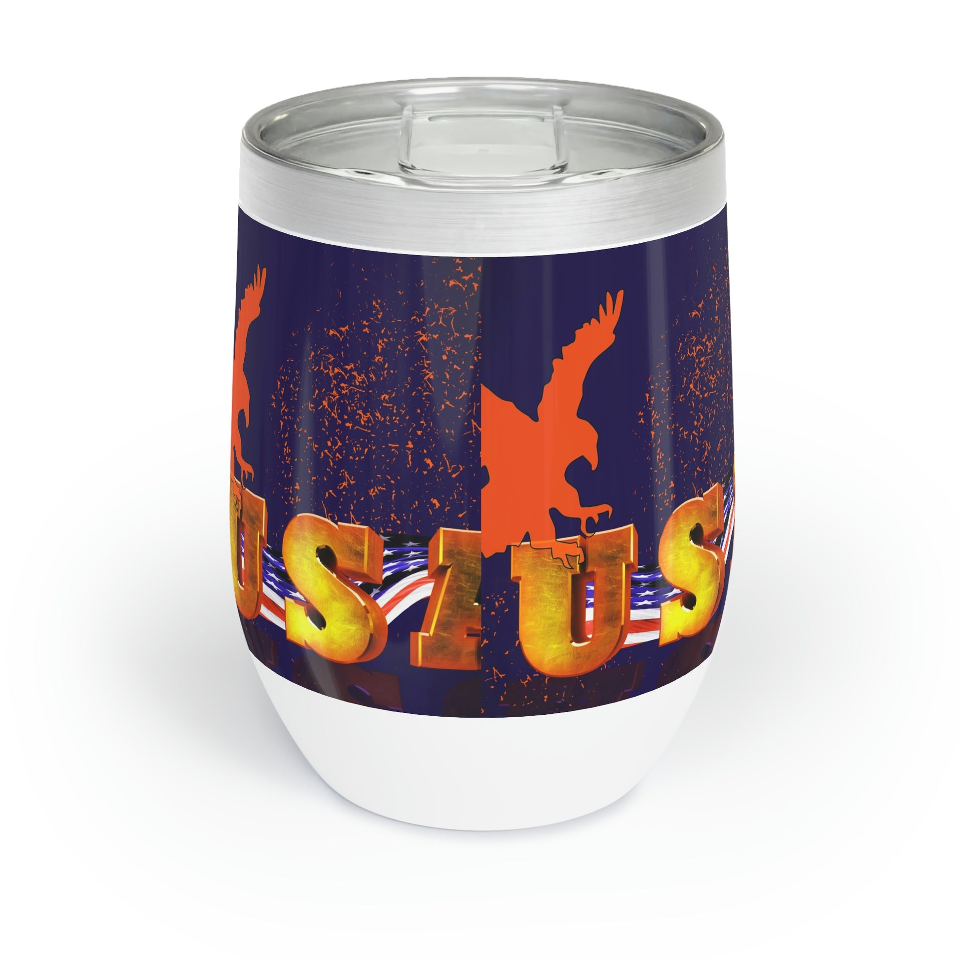 Red eagle    Chill Wine Tumbler (8215713317183)