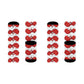 Red crab on white cushioned socks (8194512650559)