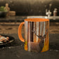 The Hunted--- elk and Couger   Colorful Mugs, 11oz (8215725670719)