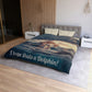 I hope that is a dolphin - Microfiber Duvet Cover (8196405494079)