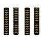 golden crab on black - Socks (8196316954943)