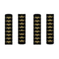 golden crab on black - Socks (8196316954943)