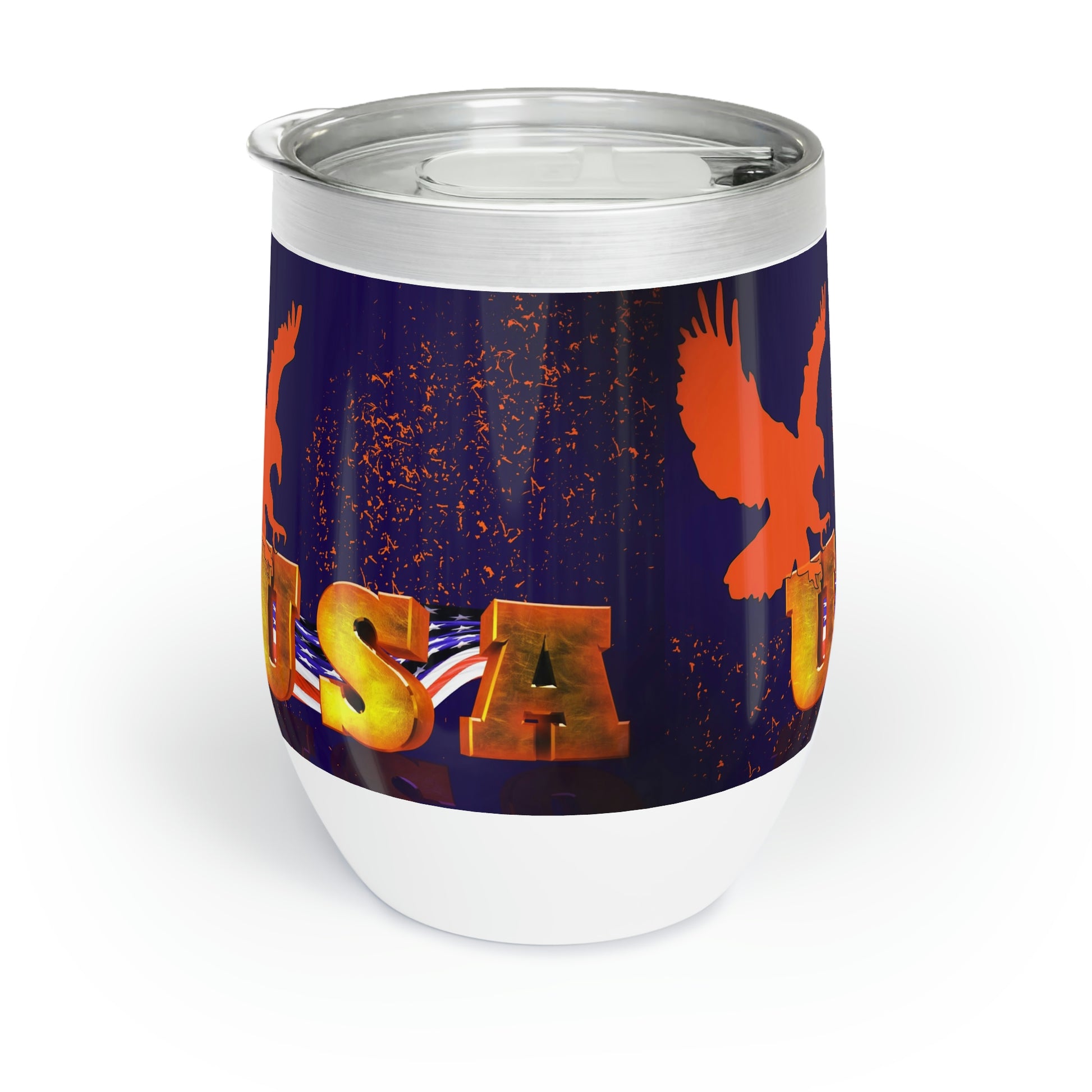 Red eagle    Chill Wine Tumbler (8215713317183)