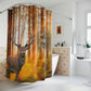 The Hunted -Polyester Shower Curtain (8215697621311)